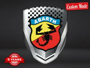 Fiat Abarth Custom Car Window Stickers Max Durable Pro Style